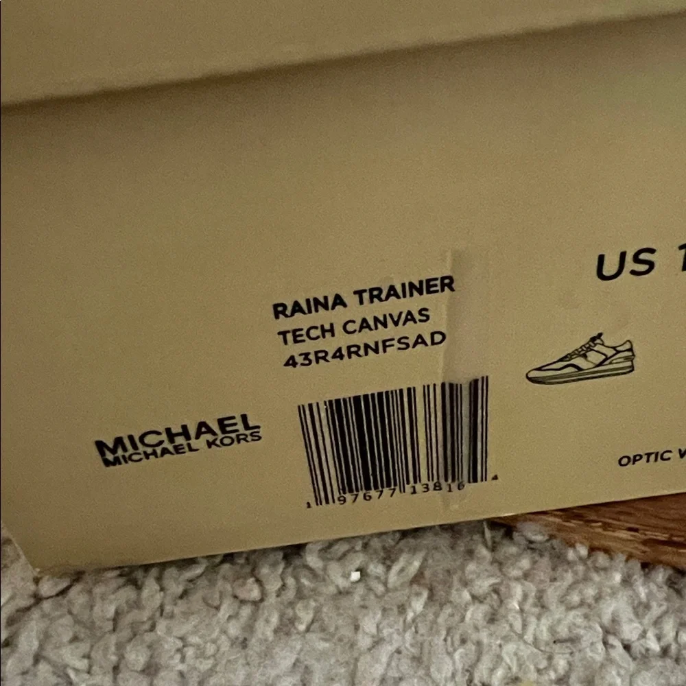 Michael Kors Women's Raina Lace-Up Trainer Running Sneakers - Picture 13 of 14